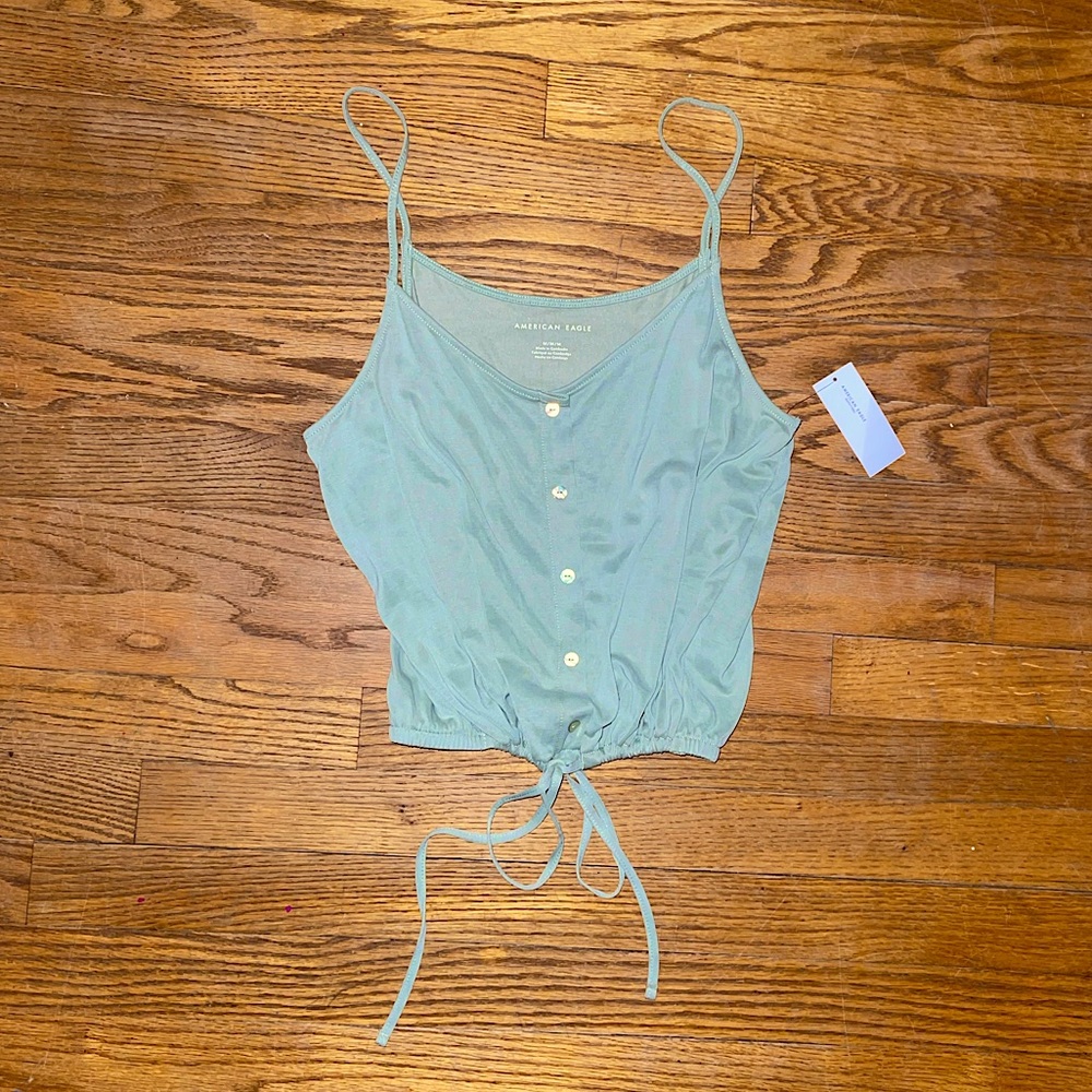 🔴SOLD🔴 | 2/$15 | American Eagle Button-Up Tank